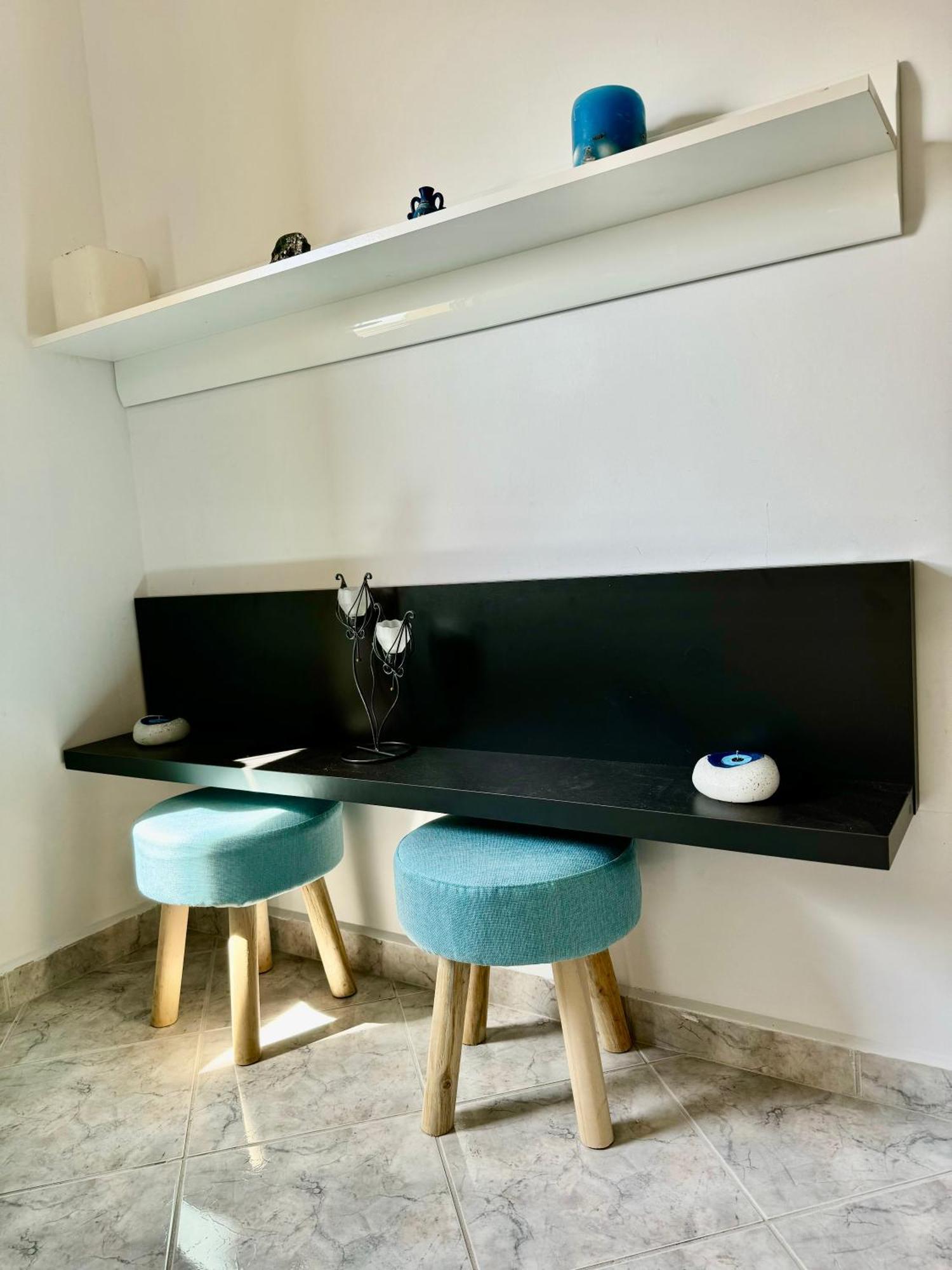 Comfy Blue Sarande Apartment Bagian luar foto